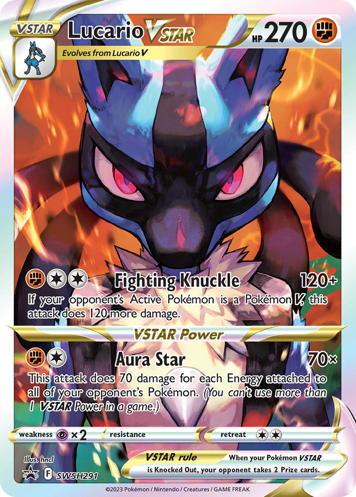 Sword & Shield Promo’s Lucario VSTAR #291